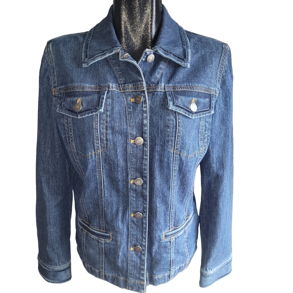 Jones New York denim jacket M